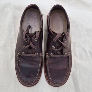 Georgia Boot Mens Small Batch Lace Up Casual Shoes - Brown size 10